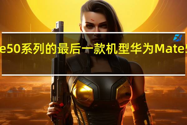 华为Mate50系列的最后一款机型华为Mate50E将正式开售
