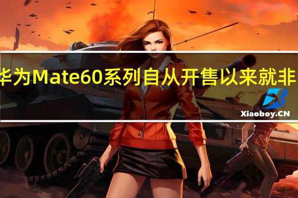 华为Mate60系列自从开售以来就非常抢手