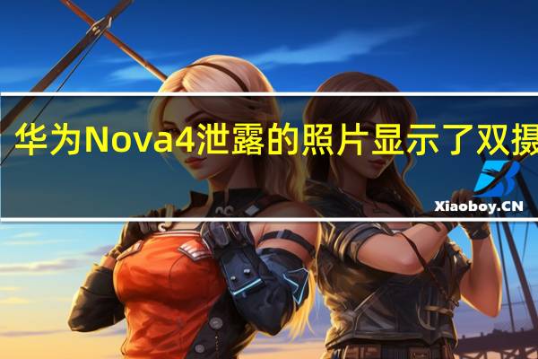 华为Nova 4泄露的照片显示了双摄像头