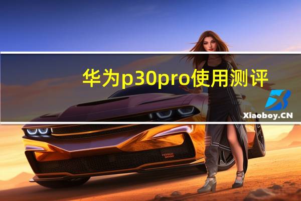 华为p30pro使用测评（华为p30pro使用说明书）