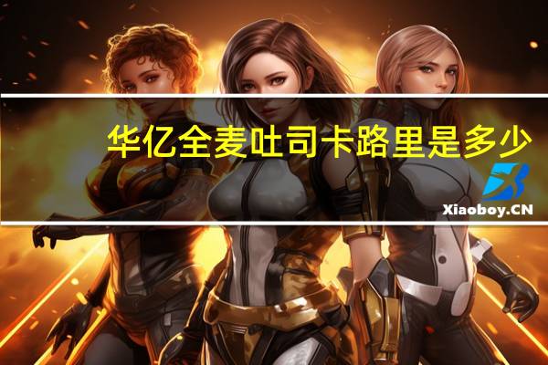 华亿 全麦吐司卡路里是多少