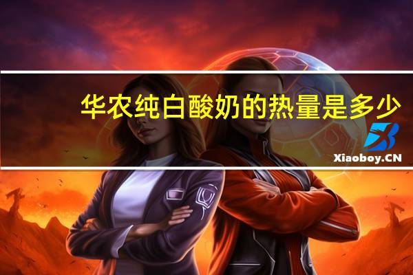华农 纯白酸奶的热量是多少