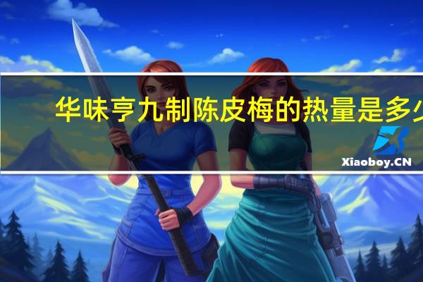 华味亨 九制陈皮梅的热量是多少