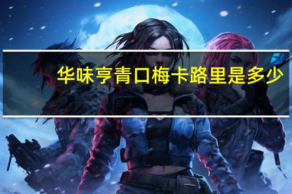 华味亨 青口梅卡路里是多少