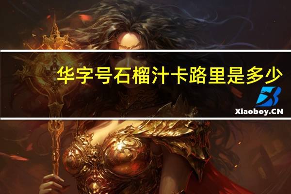 华字号 石榴汁卡路里是多少