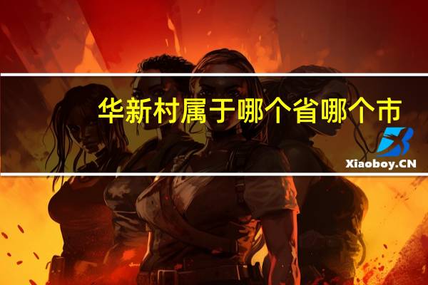 华新村属于哪个省哪个市