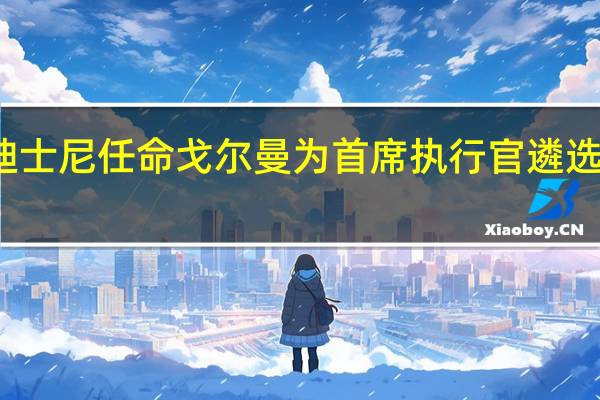 华特迪士尼任命戈尔曼为首席执行官遴选小组负责人