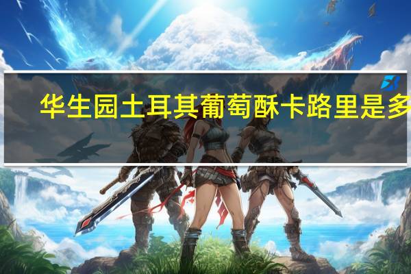 华生园 土耳其葡萄酥卡路里是多少