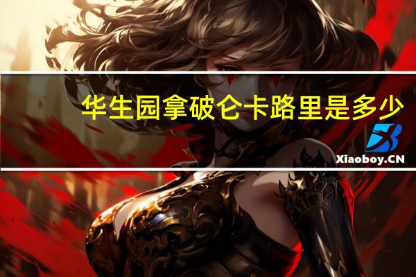 华生园 拿破仑卡路里是多少