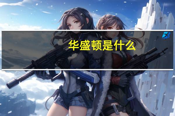 华盛顿是什么