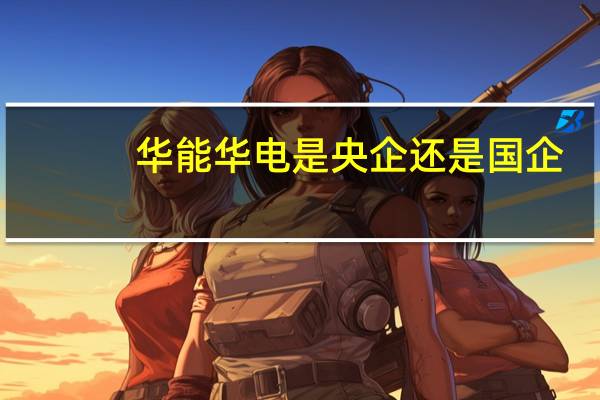华能华电是央企还是国企
