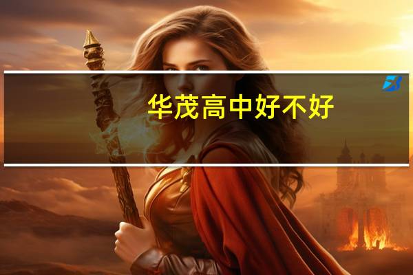 华茂高中好不好
