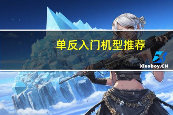 单反入门机型推荐（单反入门）