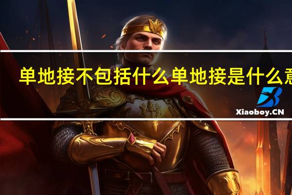 单地接不包括什么 单地接是什么意思
