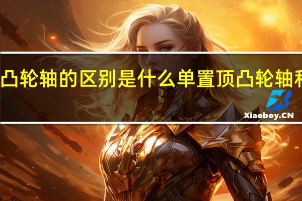 单置顶凸轮轴和双置顶凸轮轴的区别是什么 单置顶凸轮轴和双置顶凸轮轴的区别是什么