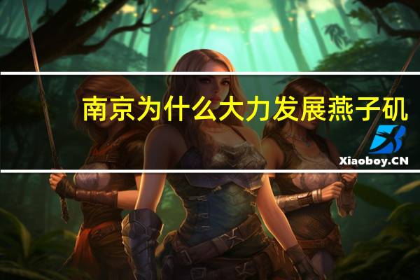 南京为什么大力发展燕子矶