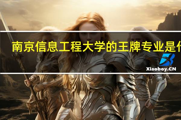 南京信息工程大学的王牌专业是什么