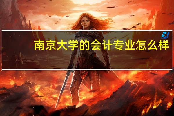 南京大学的会计专业怎么样