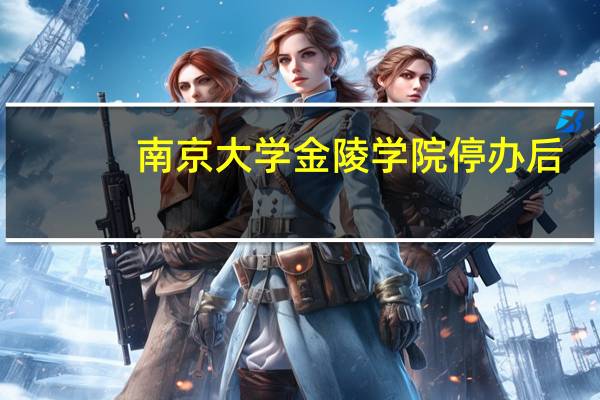 南京大学金陵学院停办后，原地块用来干什么