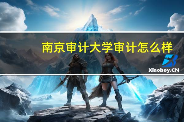 南京审计大学审计怎么样