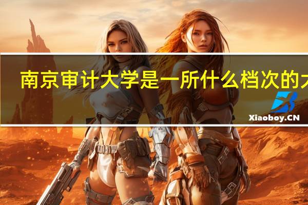 南京审计大学是一所什么档次的大学