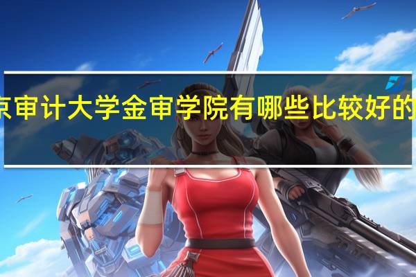 南京审计大学金审学院有哪些比较好的理科专业