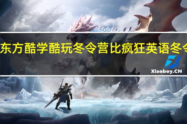 南京新东方酷学酷玩冬令营比疯狂英语冬令营好在哪里，我家小孩不知道该上什么了