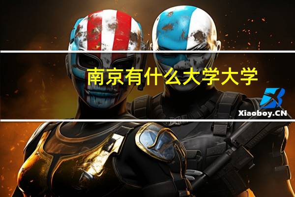 南京有什么大学大学
