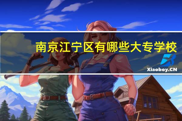 南京江宁区有哪些大专学校