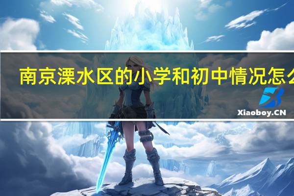 南京溧水区的小学和初中情况怎么样