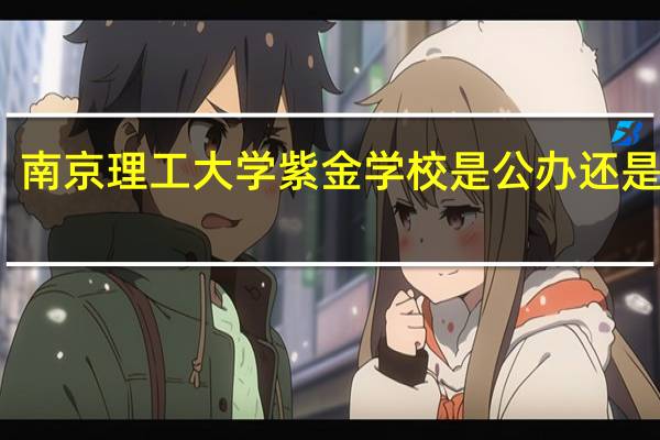 南京理工大学紫金学校是公办还是民办
