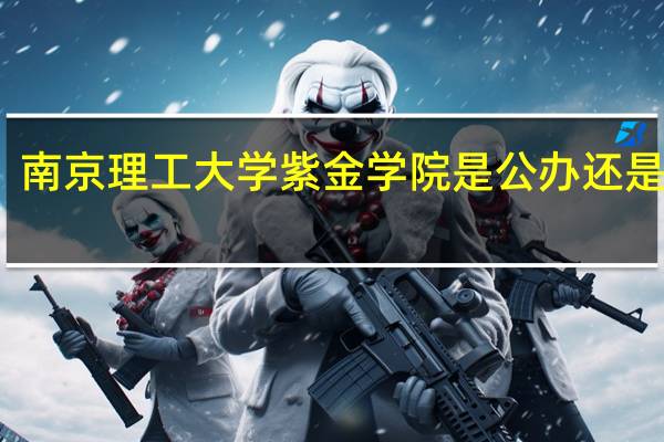 南京理工大学紫金学院是公办还是民办