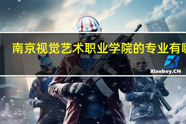 南京视觉艺术职业学院的专业有哪些