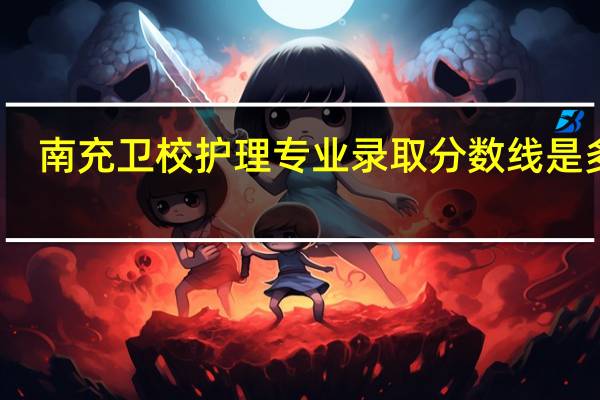 南充卫校护理专业录取分数线是多少