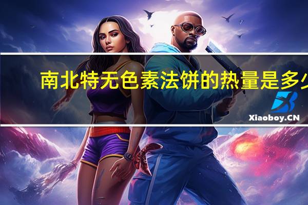 南北特 无色素法饼的热量是多少