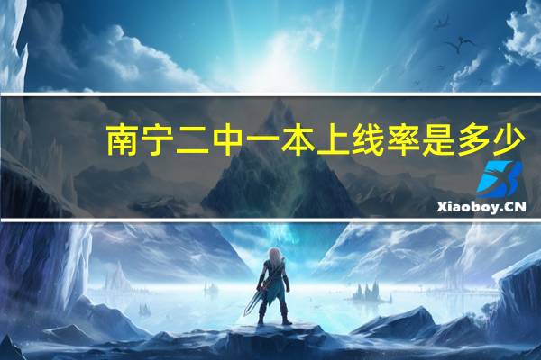 南宁二中一本上线率是多少