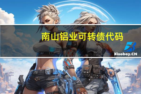 南山铝业可转债代码(南山铝业可转债)
