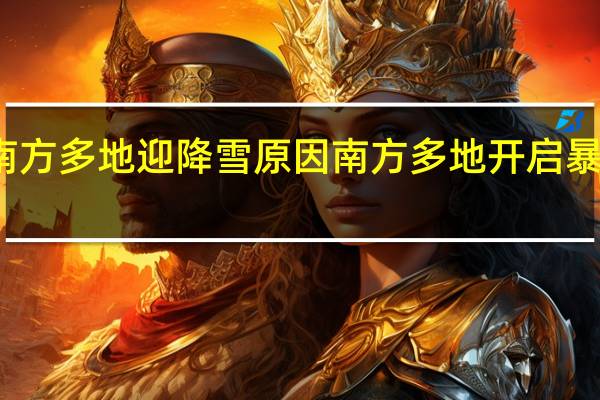 南方多地迎降雪原因 南方多地开启暴雪模式