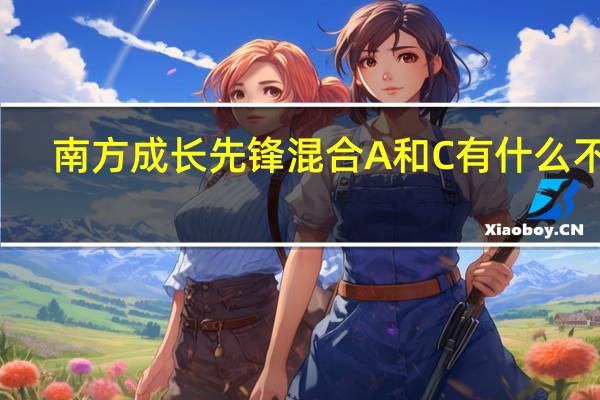 南方成长先锋混合A和C有什么不同