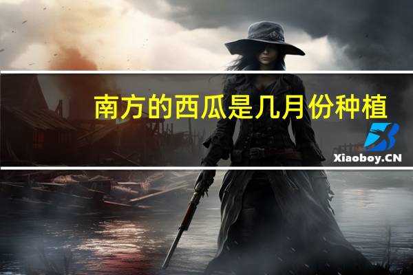 南方的西瓜是几月份种植