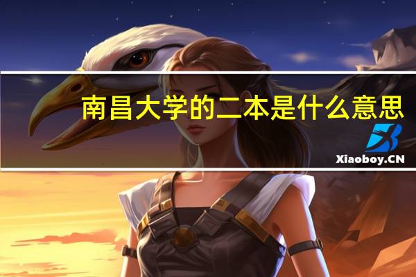 南昌大学的二本是什么意思