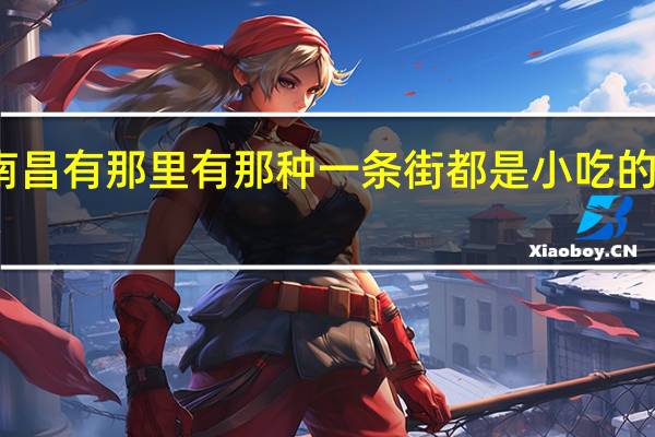 南昌有那里有那种一条街都是小吃的地方吖