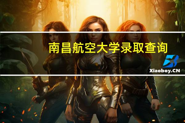 南昌航空大学录取查询