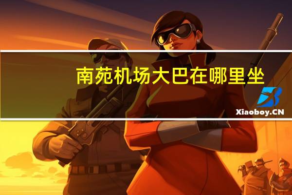 南苑机场大巴在哪里坐(南苑机场大巴)