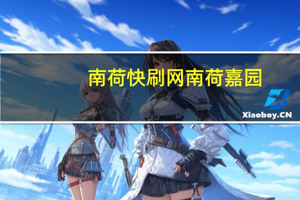 南荷快刷网 南荷嘉园(南荷服务下单平台)