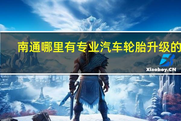 南通哪里有专业汽车轮胎升级的店