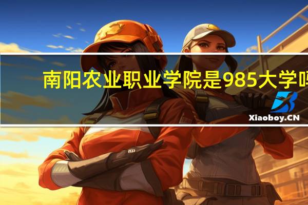南阳农业职业学院是985大学吗