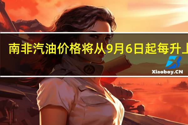 南非汽油价格将从9月6日起每升上调1.71兰特