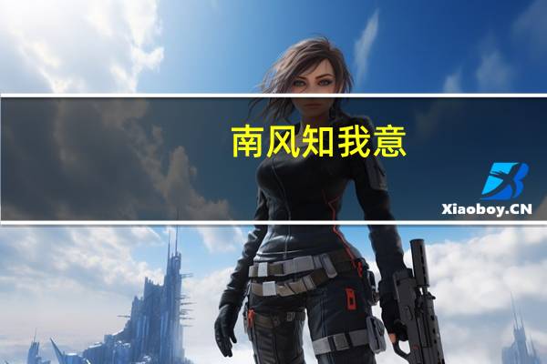 南风知我意,吹梦到西洲