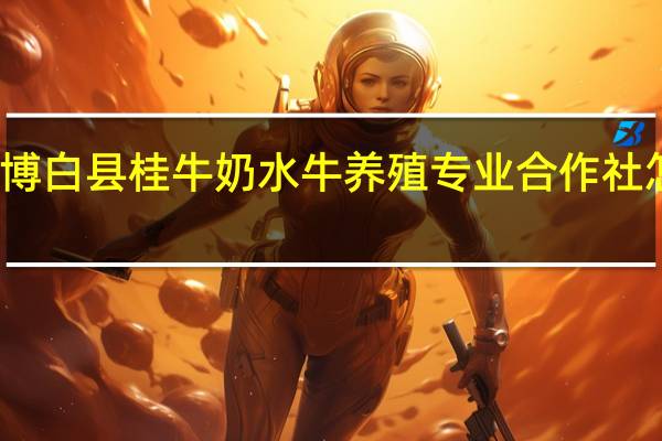 博白县桂牛奶水牛养殖专业合作社怎么样